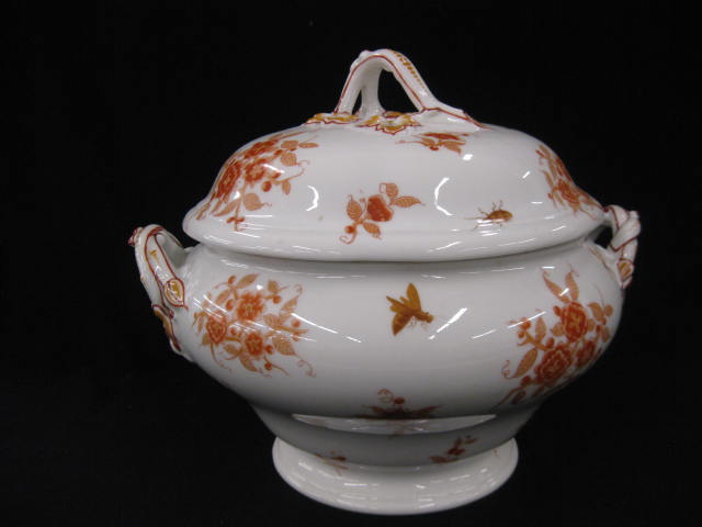 Sevres Porcelain Covered Soup Tureen