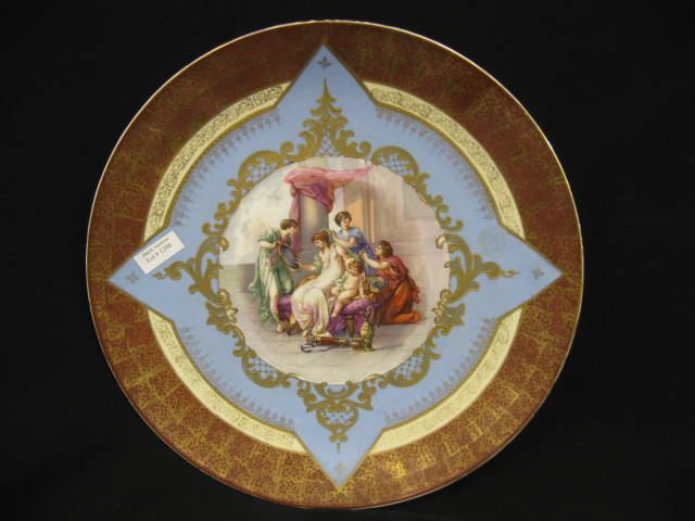 Austria Beehive Porcelain Charger withcupid