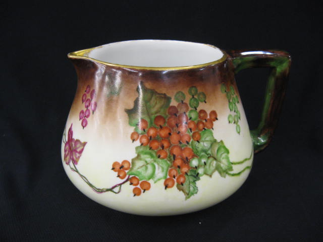 Limoges Porcelain Handpainted Cider 14e79b