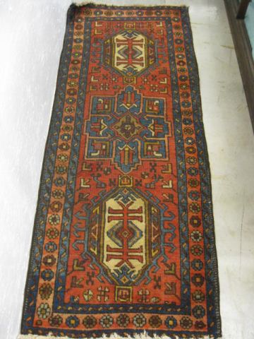 Heriz Persian Handmade Runner trio