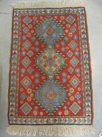 Hamadan Persian Handmade Mat geometrics 14e7c5