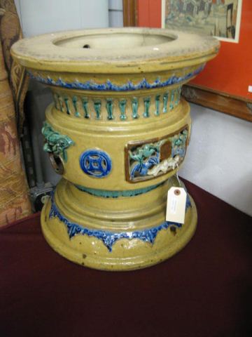 Chinese Pottery Stand from temple 14e810