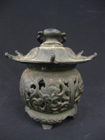 Oriental Cast Iron Lantern fancy 14e80b