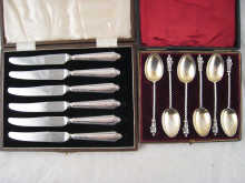 A boxed set of six late Victorian 14e825