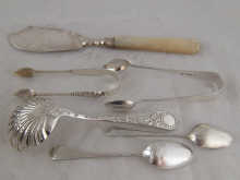 Silver items including two Georgian 14e838