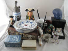 A quantity of ceramics including a childs