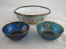 A pair of Chinese plique a jour