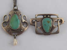 Murrle Bennett . A silver turquoise