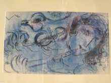 Marc Chagall (French). An original lithograph