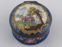 A 19th century circular enamel 14e9cd