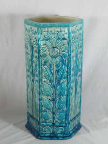 A Wedgwood hexagonal umbrella stand