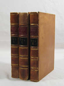 A three volume set of '' Burnes's