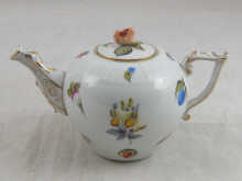 A Herend miniature teapot with 14ea88