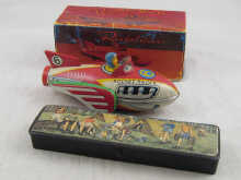 A tinplate Rocket Racer with 14eaa1
