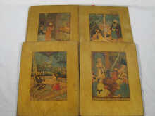 A mixed lot of three Indian paintings 14eab0