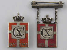 Georg Jensen A silver lapel badge 14eae1