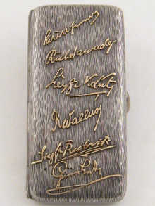 A German silver cheroot case decorated 14eae9