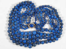 A graduated four row lapis lazuli 14eb4a