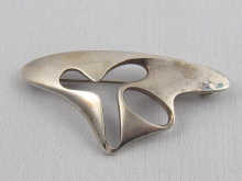 A Georg Jensen silver brooch London 14eb47