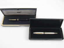 A Mont Blanc fountain pen with 14ebb7