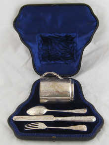 A late Victorian silver Christening 14ef79