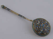 A silver gilt cloisonne enamelled 14ef86