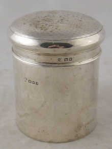 An all silver dressing table jar 14efa4