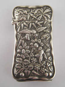 A Tiffany silver vesta case in 14efab