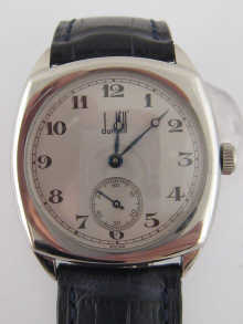 A gent's steel wrist watch of retro