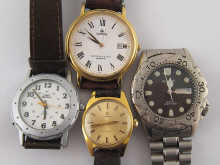 A mixed lot comprising a gold plated 14f03e