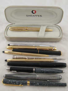 A Sheaffer ballpoint gold plated 14f094