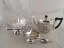 Silver plate a mixed lot comprising
