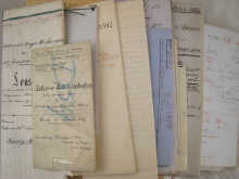 A quantity of legal documents mainly