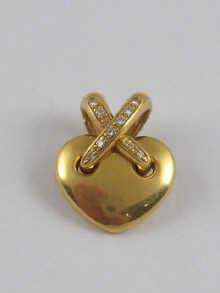 A French hallmarked 18 ct gold 14f288