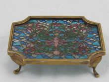 A plique-a-jour enamel and gilt