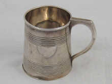 A George III silver childs mug