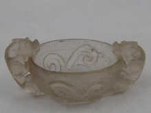 A Chinese rock crystal cup carved