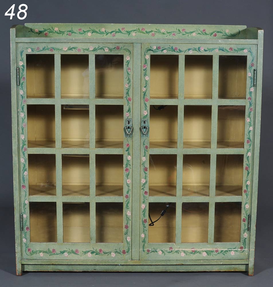 Gustav Stickley Oak Bookcase with 14f492