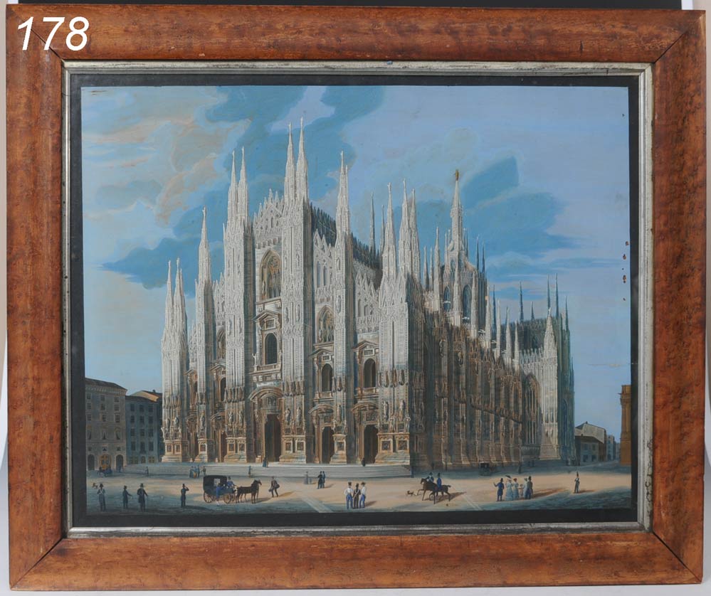 Italian Gouache Duomo Cathedral