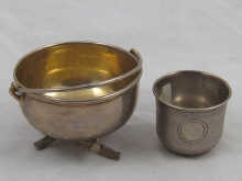A Russian silver cauldron salt 14f554