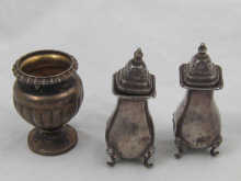 A Georgian silver pot London 1821
