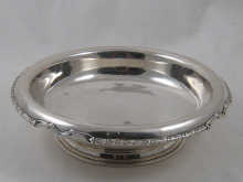 A silver bowl by Adie Brothers