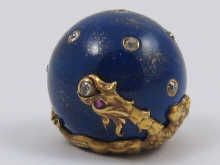 A lapis lazuli parasol or cane 14f59f