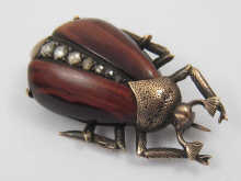 A fine Victorian bug brooch the 14f5ce