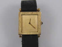 An 18 ct gold Boucheron gent's