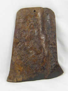 A Chinese jade tool possibly an