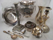 A quantity of silver plate including 14f69a