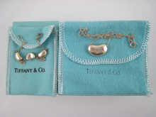 Tiffany & Co; a silver kidney bean