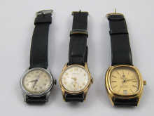 A gold filled gent's wrist watch