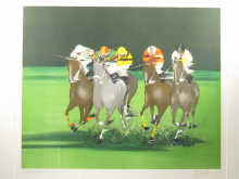 A limited edition print 157/250 of horse